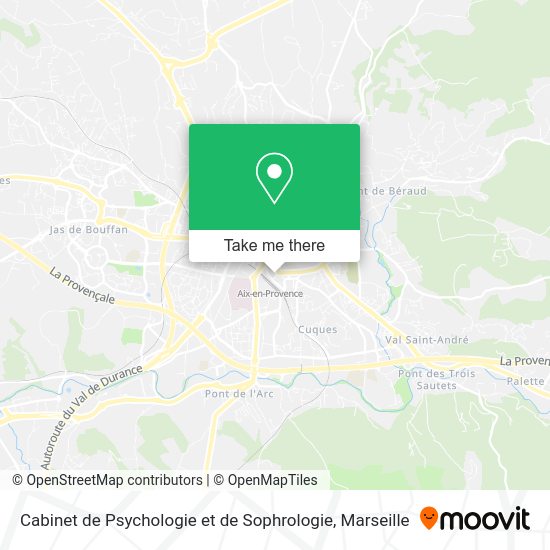 Cabinet de Psychologie et de Sophrologie map