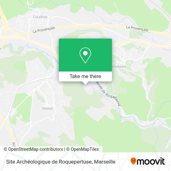 Site Archéologique de Roquepertuse map