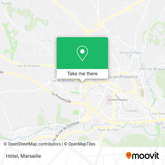 Hôtel map