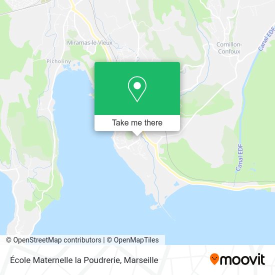 École Maternelle la Poudrerie map