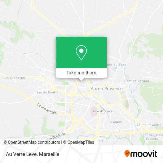 Au Verre Leve map