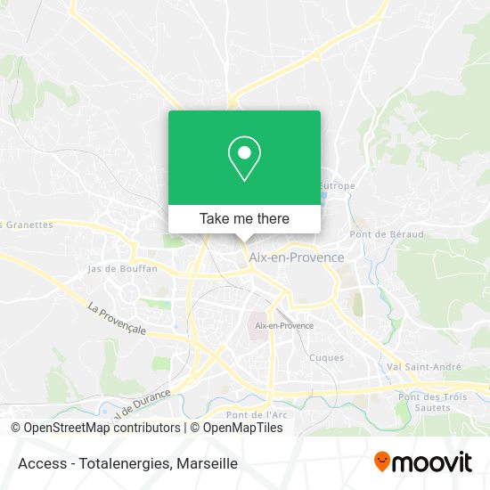 Access - Totalenergies map
