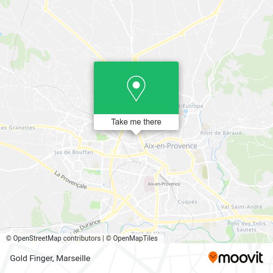 Gold Finger map