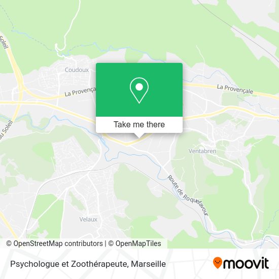 Psychologue et Zoothérapeute map