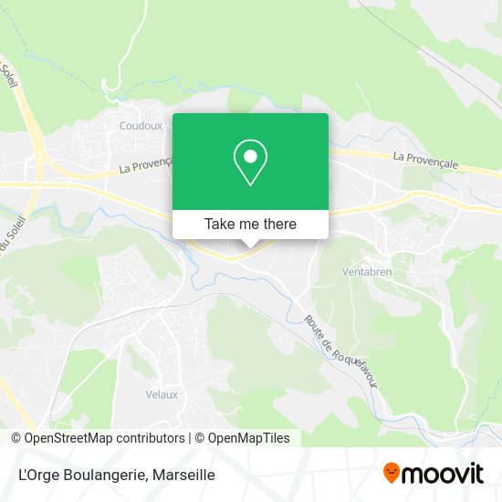 L'Orge Boulangerie map