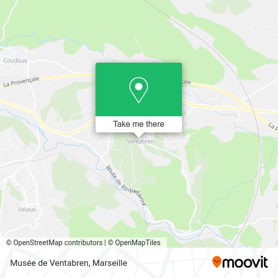Musée de Ventabren map