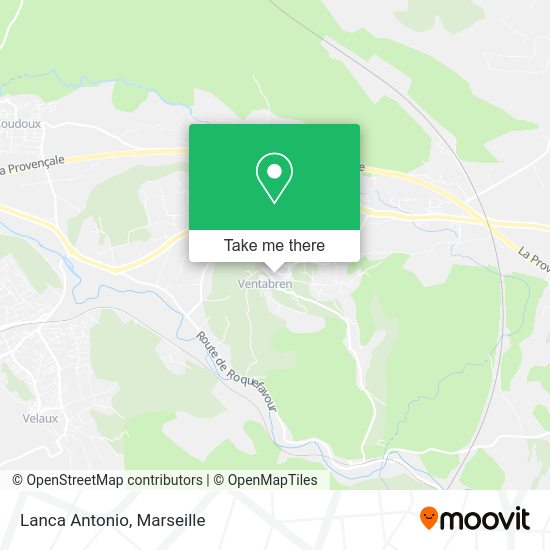 Lanca Antonio map