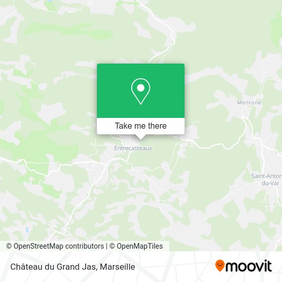 Château du Grand Jas map