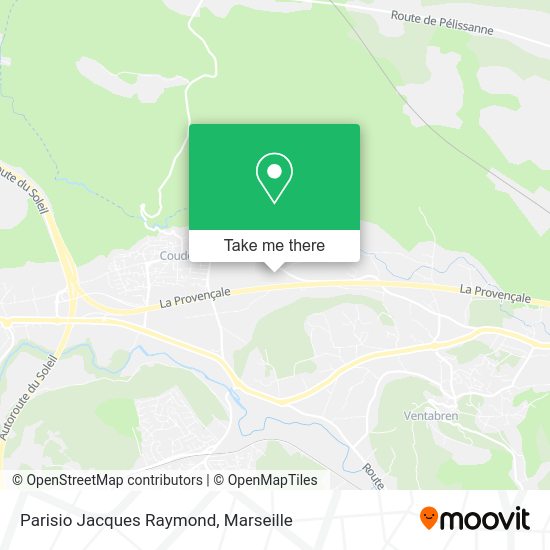 Parisio Jacques Raymond map