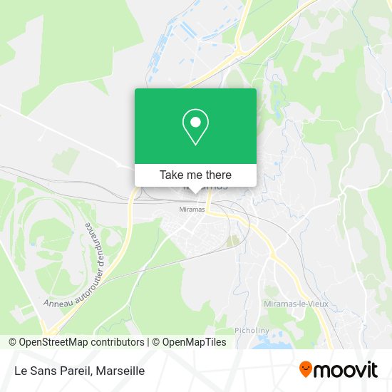 Le Sans Pareil map