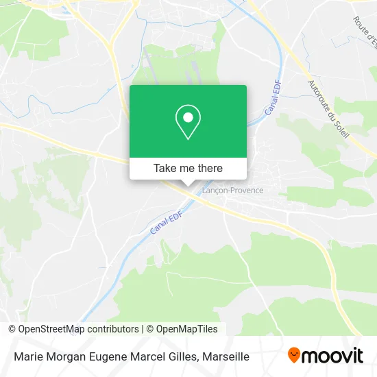 Marie Morgan Eugene Marcel Gilles map