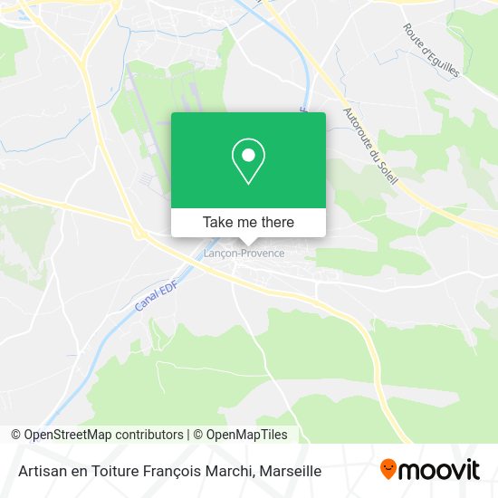 Artisan en Toiture François Marchi map