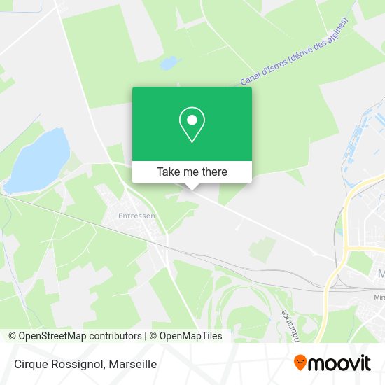 Cirque Rossignol map