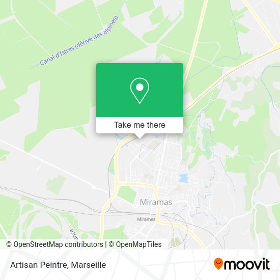 Artisan Peintre map