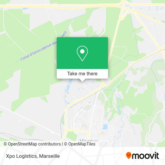 Xpo Logistics map