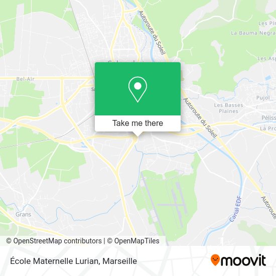 École Maternelle Lurian map