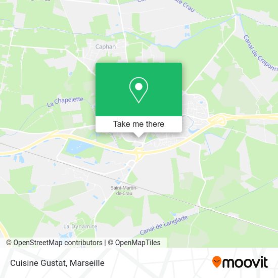 Cuisine Gustat map