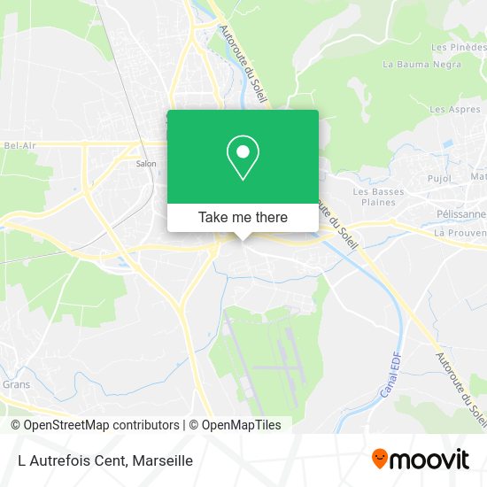L Autrefois Cent map