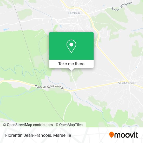 Florentin Jean-Francois map