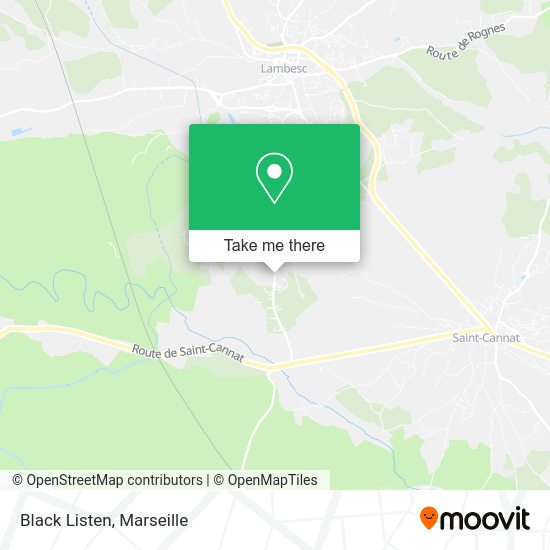 Black Listen map