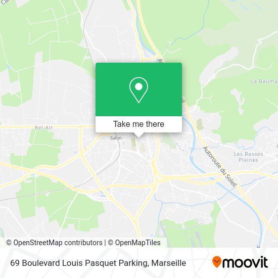 69 Boulevard Louis Pasquet Parking map