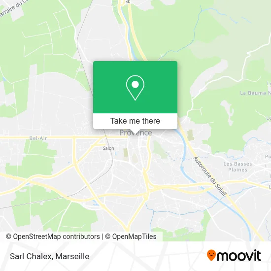 Sarl Chalex map
