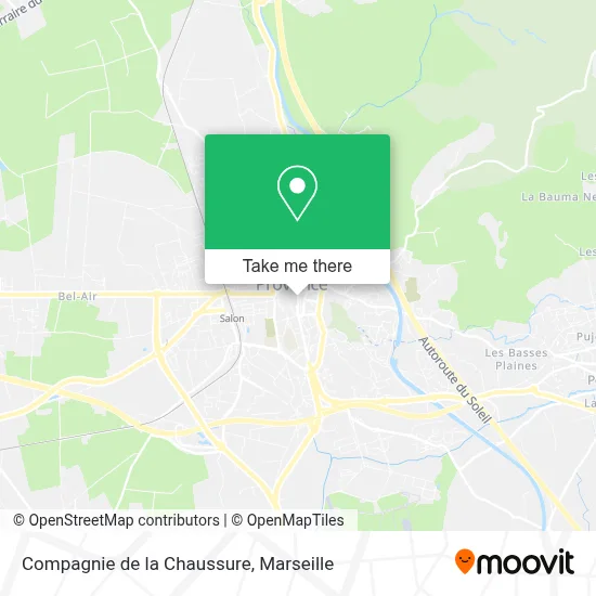 Compagnie de la Chaussure map