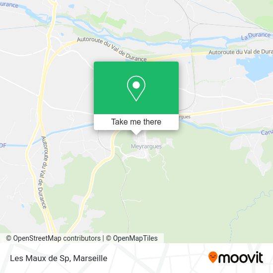 Les Maux de Sp map