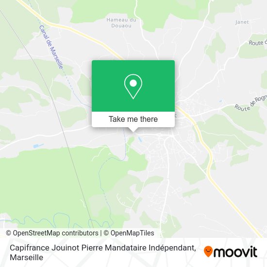 Capifrance Jouinot Pierre Mandataire Indépendant map