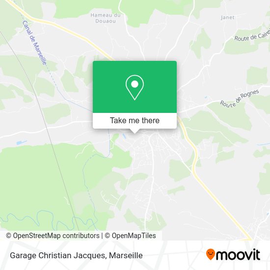 Garage Christian Jacques map