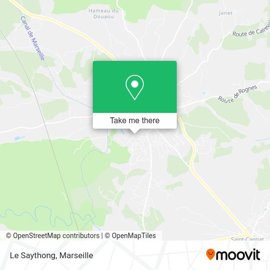 Le Saythong map