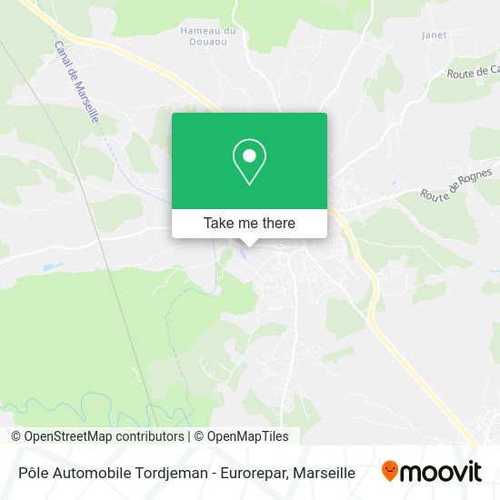 Pôle Automobile Tordjeman - Eurorepar map