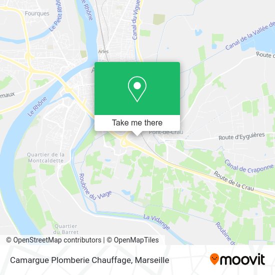 Camargue Plomberie Chauffage map