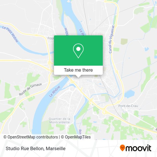 Studio Rue Bellon map