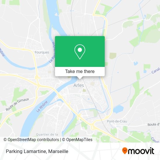 Parking Lamartine map