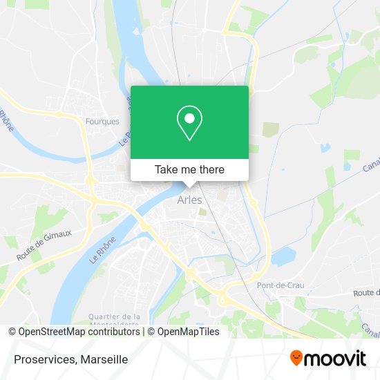 Proservices map