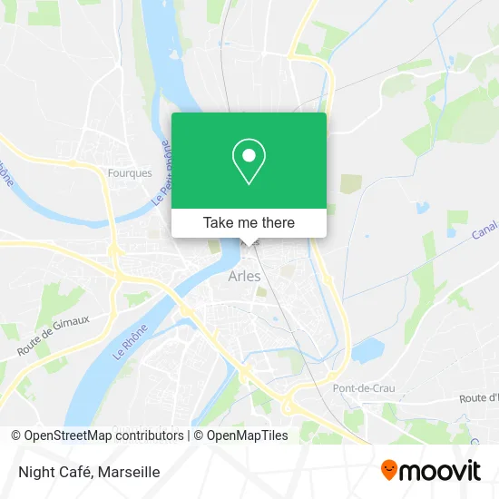 Night Café map