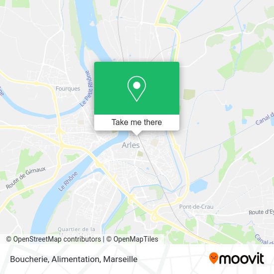 Boucherie, Alimentation map