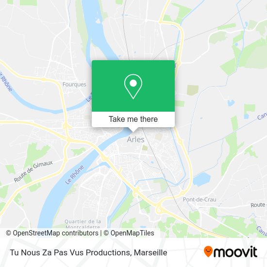 Tu Nous Za Pas Vus Productions map