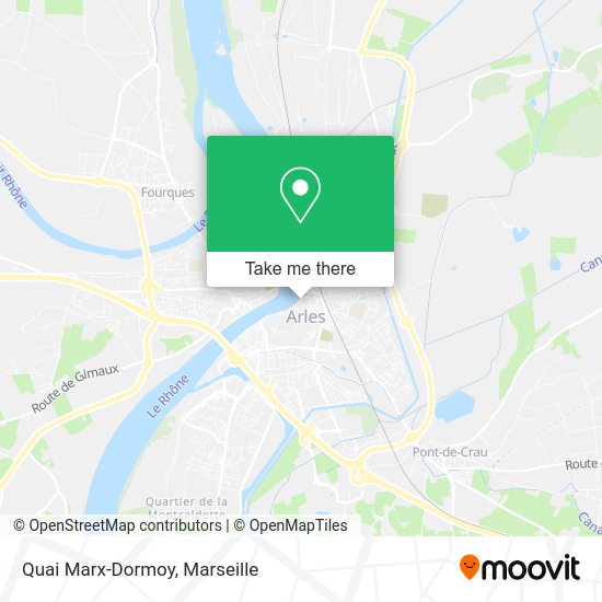 Quai Marx-Dormoy map