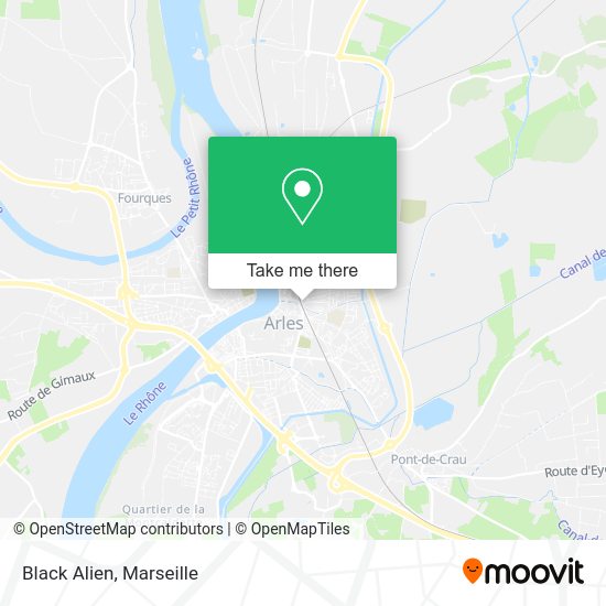 Black Alien map
