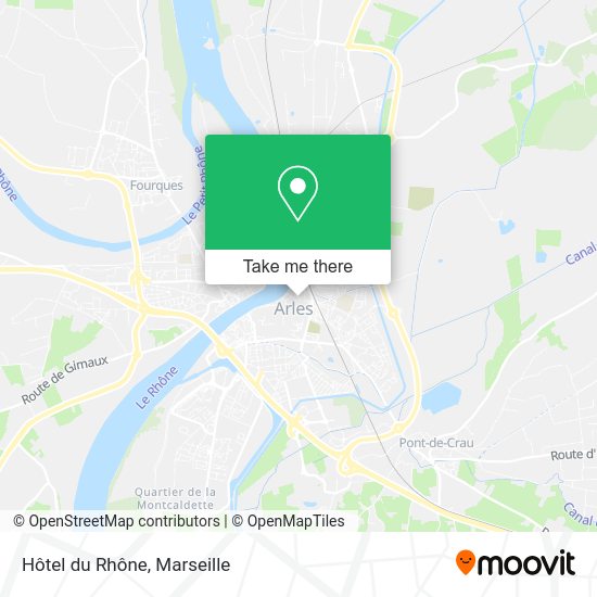 Hôtel du Rhône map