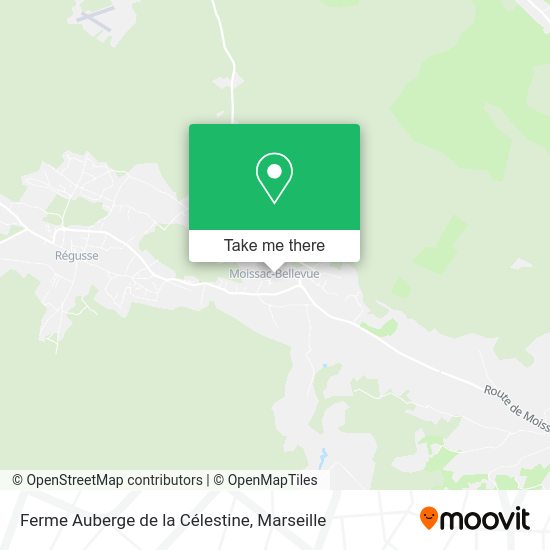 Ferme Auberge de la Célestine map