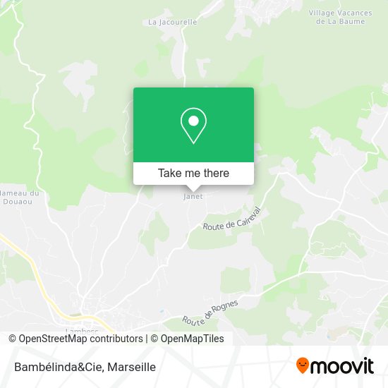 Bambélinda&Cie map