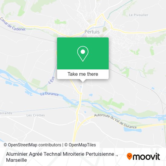 Aluminier Agréé Technal Miroiterie Pertuisienne . map
