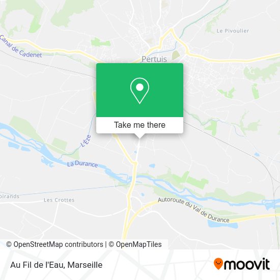 Au Fil de l'Eau map