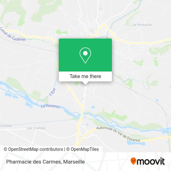Pharmacie des Carmes map