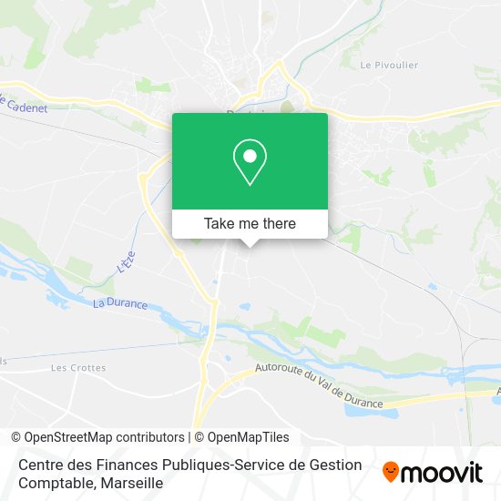 Centre des Finances Publiques-Service de Gestion Comptable map