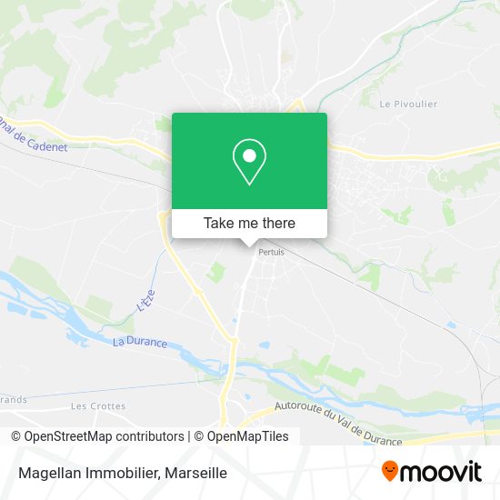 Magellan Immobilier map