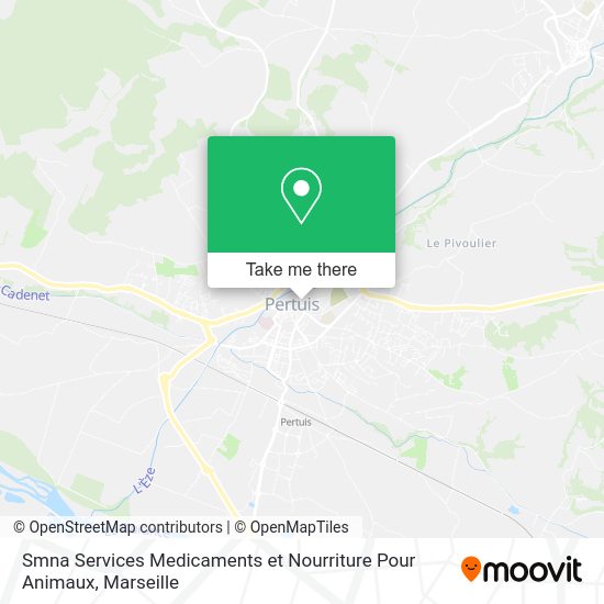 Smna Services Medicaments et Nourriture Pour Animaux map